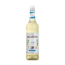 Load image into Gallery viewer, Monin Sugar Free Caramel Syrup, Sugar Free Hazelnut Syrup and Sugar Free Vanilla Syrup with Free Recipe Card for Cocktails and Coffee