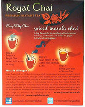 Load image into Gallery viewer, Royal Chai Premium Instant Tea Masala sweetened 220g x 4