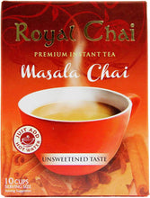 Load image into Gallery viewer, Royal Chai Premium Instant Tea Masala sweetened 220g x 4
