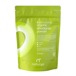 Naturya Organic Wheatgrass Powder, 200g
