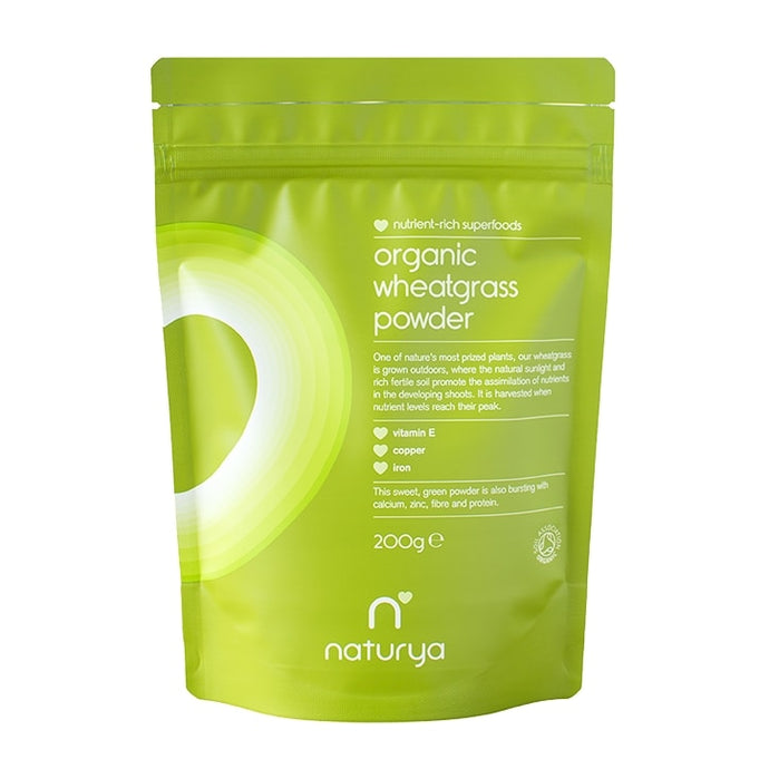 Naturya Organic Wheatgrass Powder, 200g