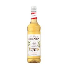 Load image into Gallery viewer, Monin Caramel Syrup, Hazelnut Syrup and Vanilla Syrup with Free Recipe Card for Cocktails and Coffee
