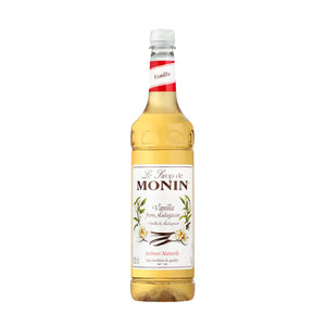 Monin Caramel Syrup, Hazelnut Syrup and Vanilla Syrup with Free Recipe Card for Cocktails and Coffee