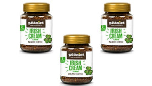 Beanies Instant Coffee Trio Pack - 3 x 50g Jars of 'Irish Cream'