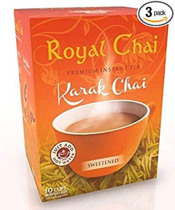 Royal Chai Premium Instant Tea Masala sweetened 220g x 4