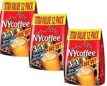 Load image into Gallery viewer, NY Coffee 3-in-1 Sachets (60 Sachet in Total) 12 Sachet x 5pack
