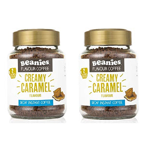 Beanies Decaf Creamy Caramel 50g Jars 2 Pack