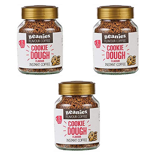 Beanies Cookie Dough Flavour Instant Coffee 50g, 3 Pack