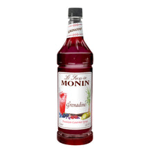 Load image into Gallery viewer, MONIN Premium Grenadine Syrup 1L with FREE Cocktail Recipe Card
