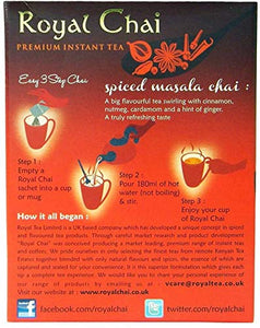 Royal Chai Premium Instant Tea Masala sweetened 220g x 4