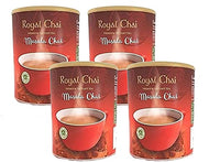 Royal Chai Masala Sweetened Tub 400g (Pack of 4) – Premium Instant Tea – Masala Tea – Natural – Instant Masala Indian Tea