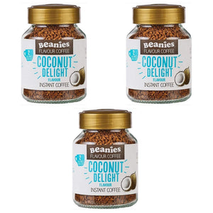 Beanies Creamy Caramel Instant Coffee 1 x 50g Jar