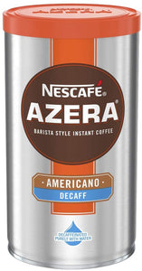 NESCAFÉ AZERA Decaffeinated Americano Instant Coffee Tin, 100 g (Pack of 6)