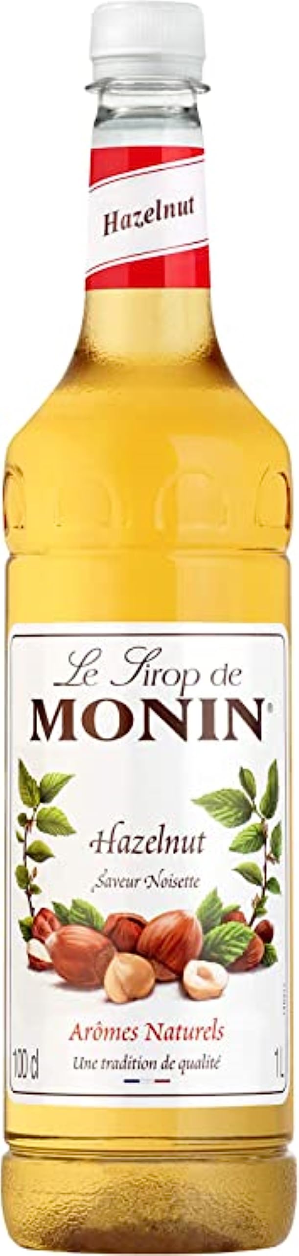 MONIN Premium Hazelnut Syrup 1L with FREE Cocktail Recipe Card