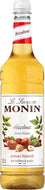 MONIN Premium Hazelnut Syrup 1L with FREE Cocktail Recipe Card