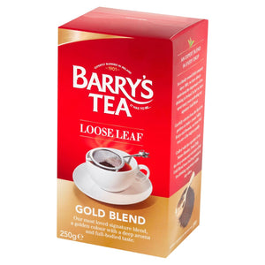 Barrys Tea Gold Blend Loose Leaf (2 Pack 250g) from Ireland