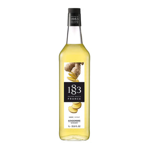 Maison Routin 1883 Premium Ginger Syrup for Cocktails & Mocktails Glass 1L