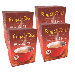 Royal Chai Premium Instant Tea Masala sweetened 220g x 4