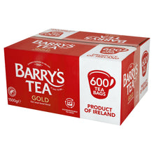 Load image into Gallery viewer, Barry&#39;s Tea Gold Blend 600 Biodegradable Black Tea Bags
