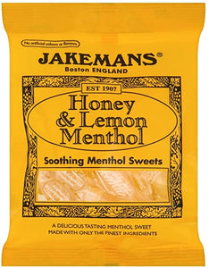 Jakemans Honey - Lemon And Menthol 100G - 6 Pack
