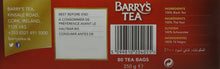 Load image into Gallery viewer, Barry&#39;s Gold Blended Tea Bags/ Red Label, 80 Tea Bags, 250 g (Pack of 3)
