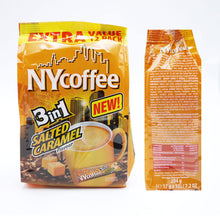 Load image into Gallery viewer, NY Coffee 3-in-1 Salted Caramel Flavour Pack Of 12 Sachets (10)
