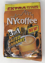 Load image into Gallery viewer, NY Coffee 3-in-1 Salted Caramel Flavour Pack Of 12 Sachets (10)
