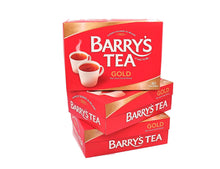 Load image into Gallery viewer, Barry&#39;s Tea Gold Blend 80 Biodegradable Black Tea Bags - 3 Pack
