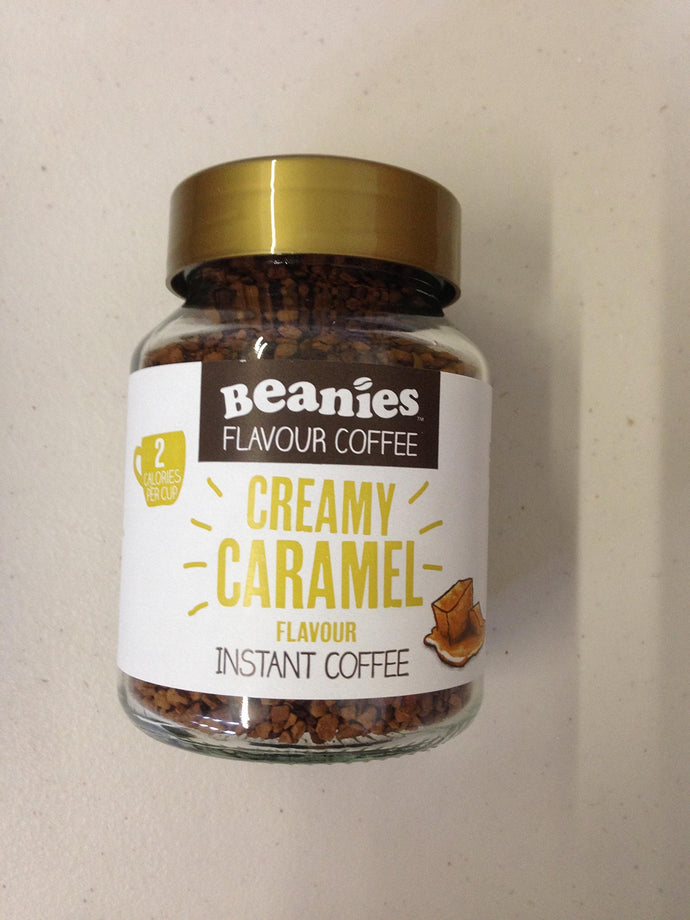 Beanies Creamy Caramel Instant Coffee 1 x 50g Jar