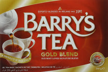 Load image into Gallery viewer, Barry&#39;s Gold Blended Tea Bags/ Red Label, 80 Tea Bags, 250 g (Pack of 3)
